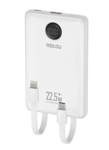 باور بانك Rsilou RS-1023 سعة 10,000 مللي أمبير بقوة 22.5 واط